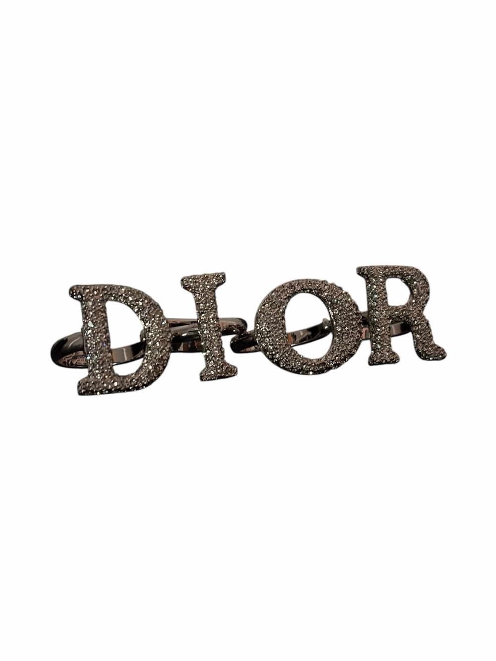 Dior Crystal Spell Out Rings - Picture 4 of 9